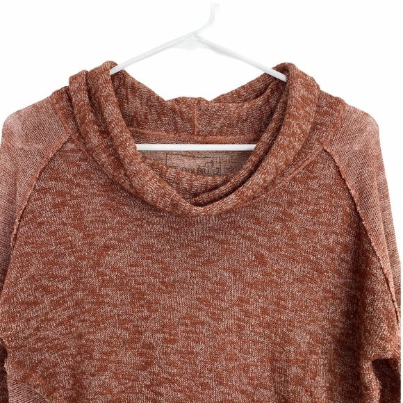 Free People Beatnik Hacci Cowl Neck Sweater Small - Picture 5 of 9